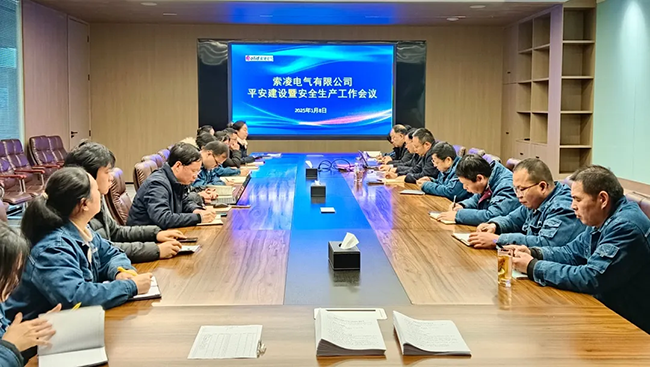 索凌电气年度安全工作会议:压实责任,护航发展